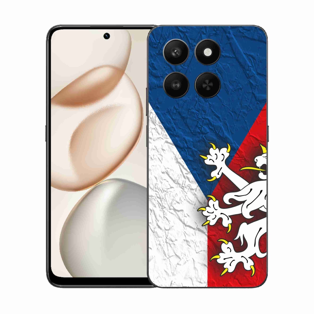 Zselés borító mmCase a Honor 400 Smart 5G/4G/Honor X7d - cseh zászlóhoz 1