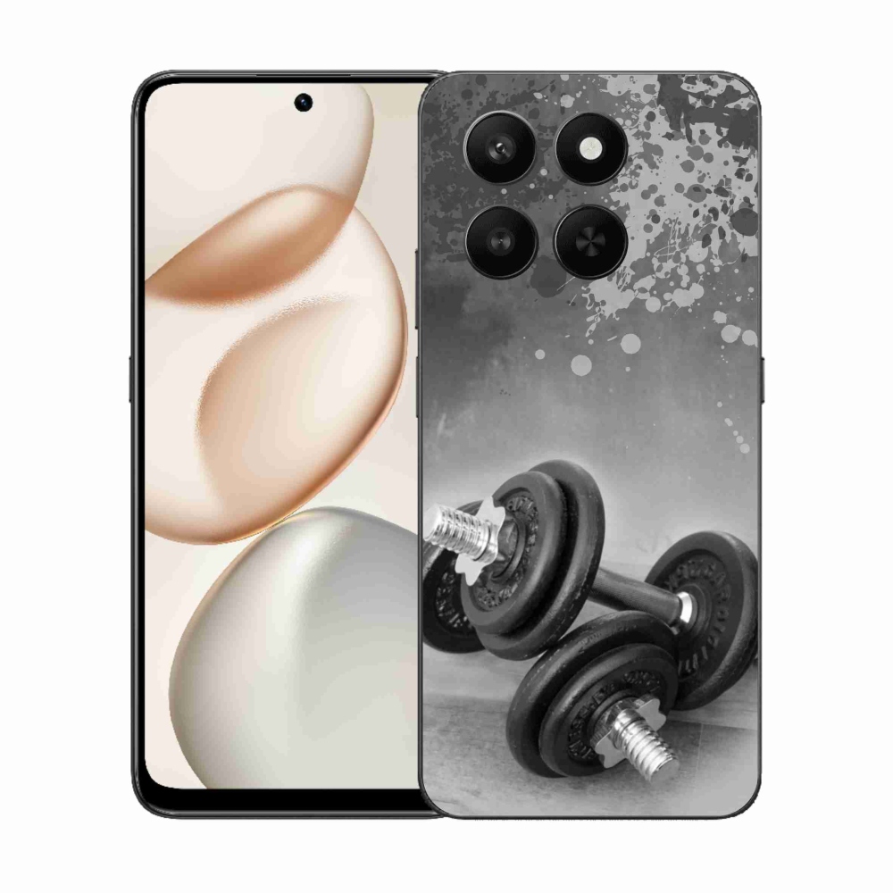 Zselés borítás mmCase a Honor 400 Smart 5G/4G/Honor X7d készülékhez - súlyzók 1