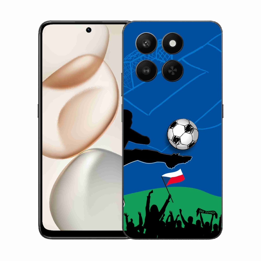 Zselés borítás mmCase a Honor 400 Smart 5G/4G/Honor X7d számára - futballszurkolók számára