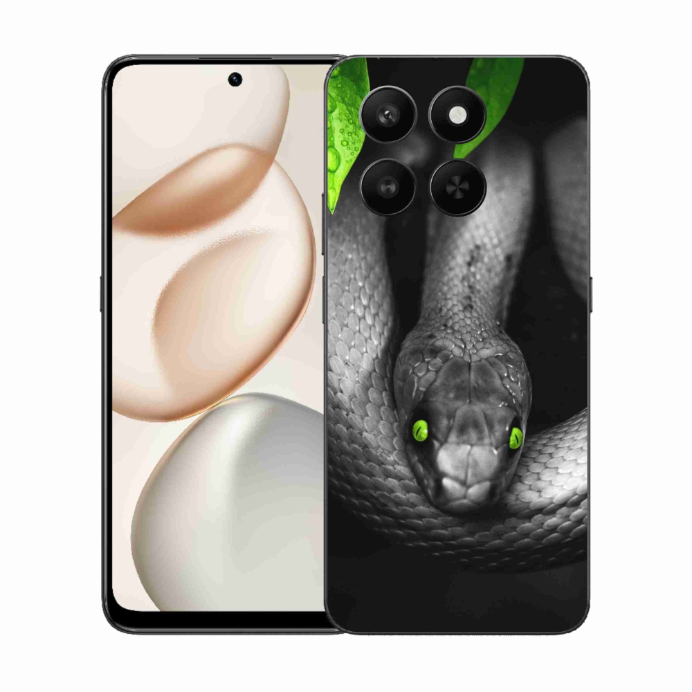 Zselés borítás mmCase a Honor 400 Smart 5G/4G/Honor X7d készülékhez - kígyó