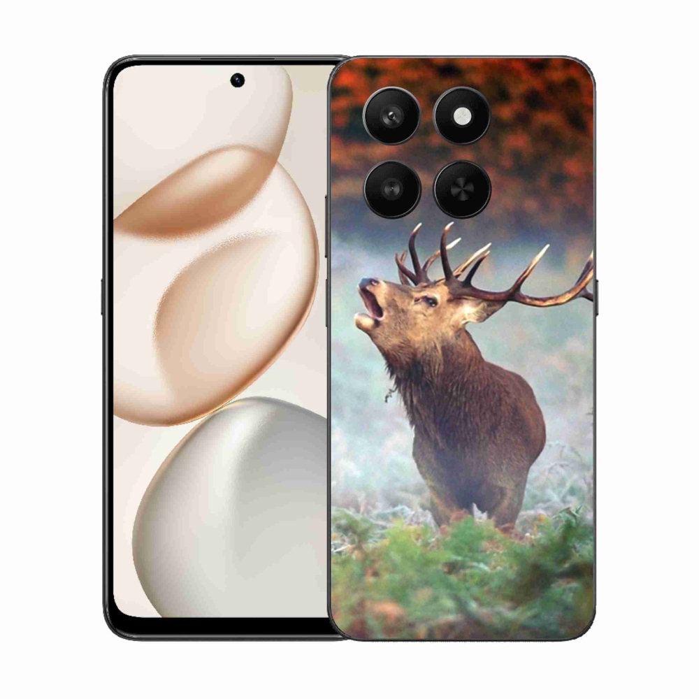Zselés borítás mmCase a Honor 400 Smart 5G/4G/Honor X7d számára - szarvas 2