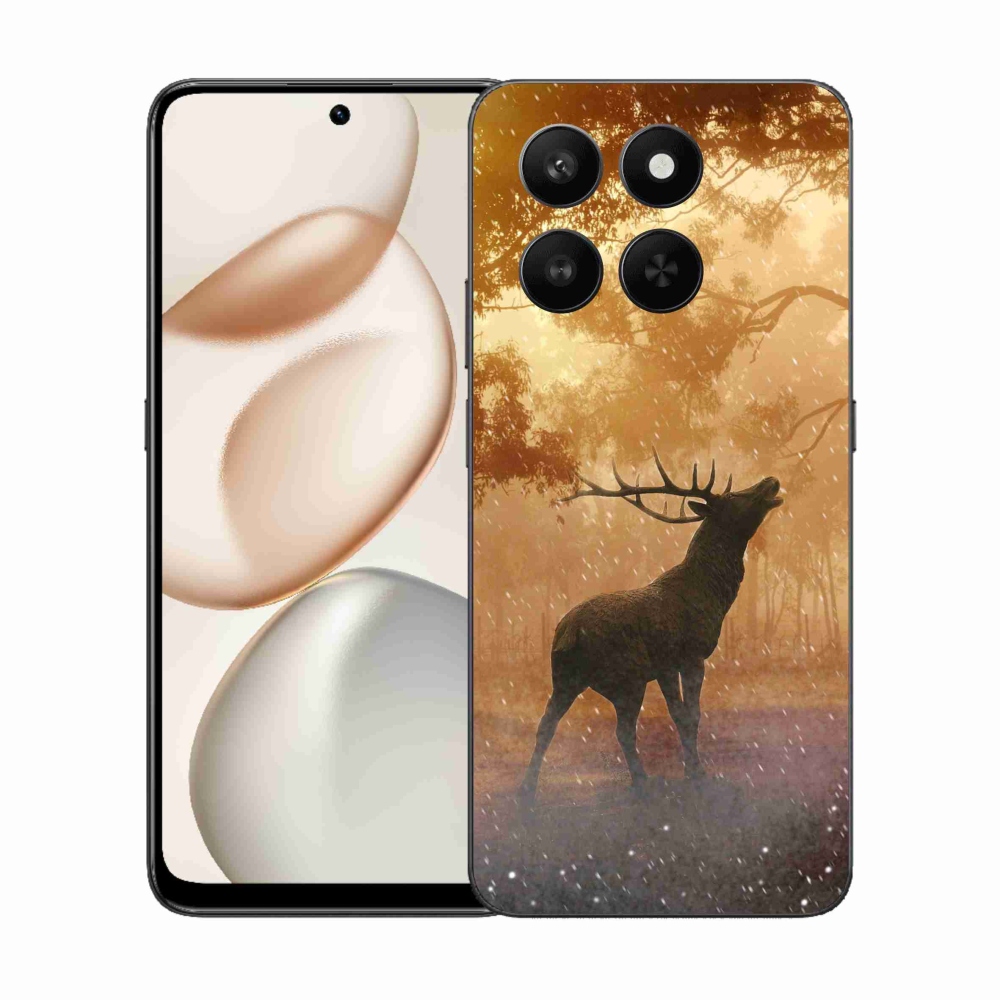 Zselés borítás mmCase a Honor 400 Smart 5G/4G/Honor X7d készülékhez - szarvasok a vadászaton