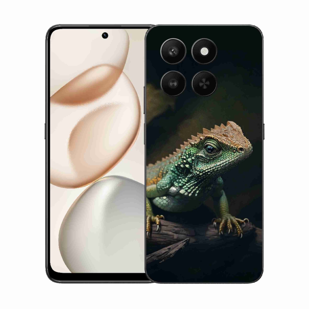 Zselés borítás mmCase a Honor 400 Smart 5G/4G/Honor X7d készülékhez - gyíklény