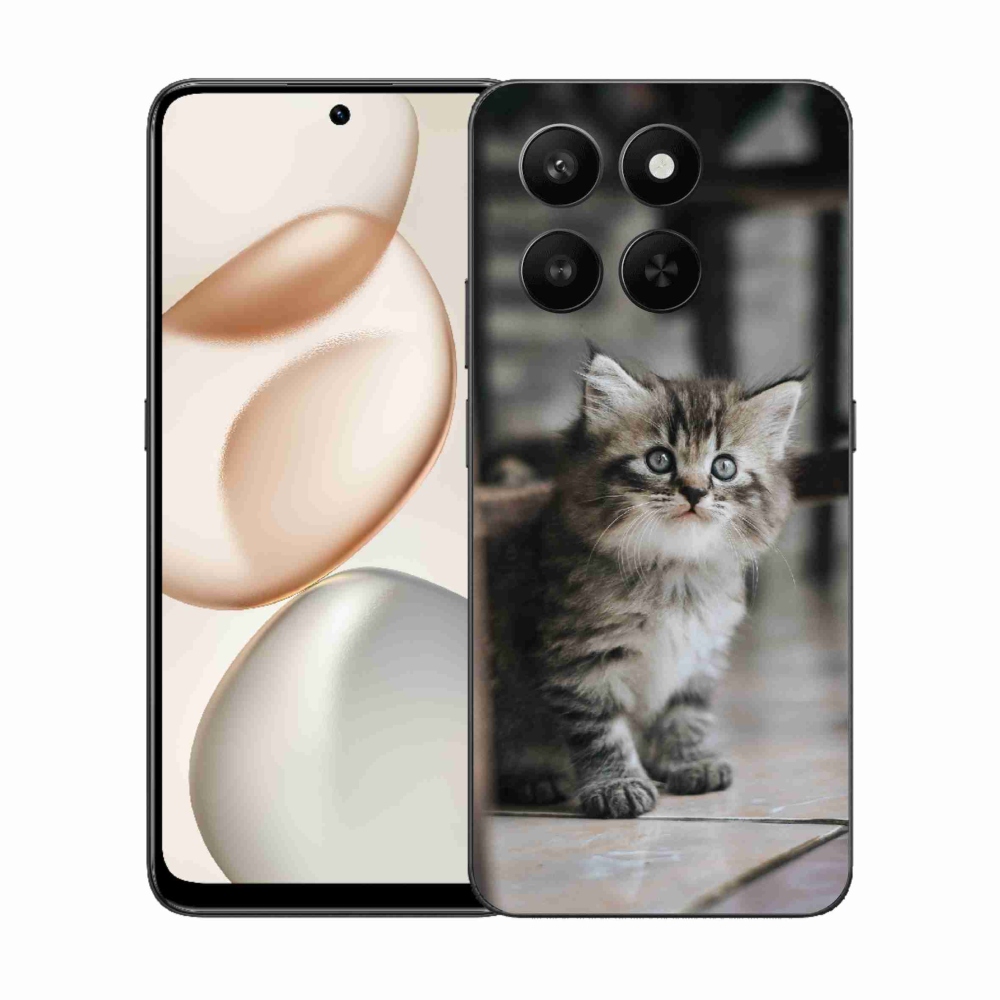 Zselés borítás mmCase a Honor 400 Smart 5G/4G/Honor X7d készülékhez - cica