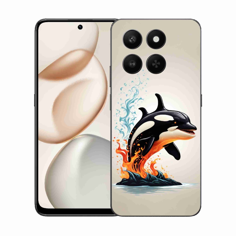 Gél védőburkolat mmCase a Honor 400 Smart 5G/4G/Honor X7d készülékhez - Iris