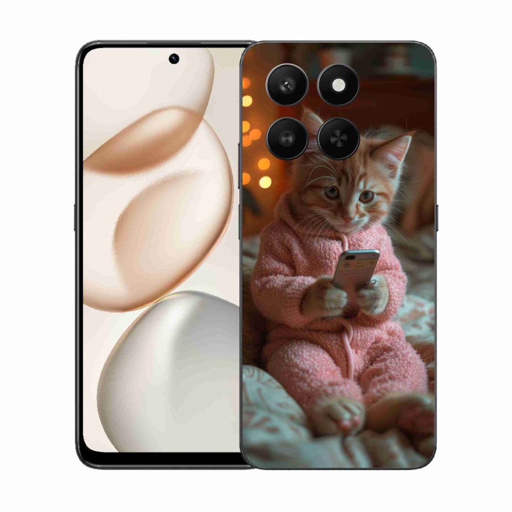 Zselés borítás mmCase a Honor 400 Smart 5G/4G/Honor X7d - baba mobillal