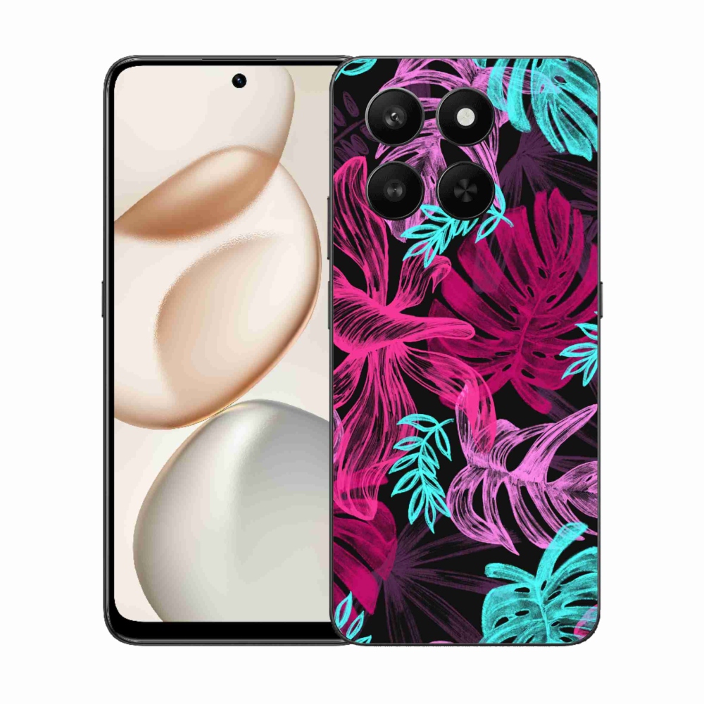 Zselés borítás mmCase a Honor 400 Smart 5G/4G/Honor X7d számára - virágok 1