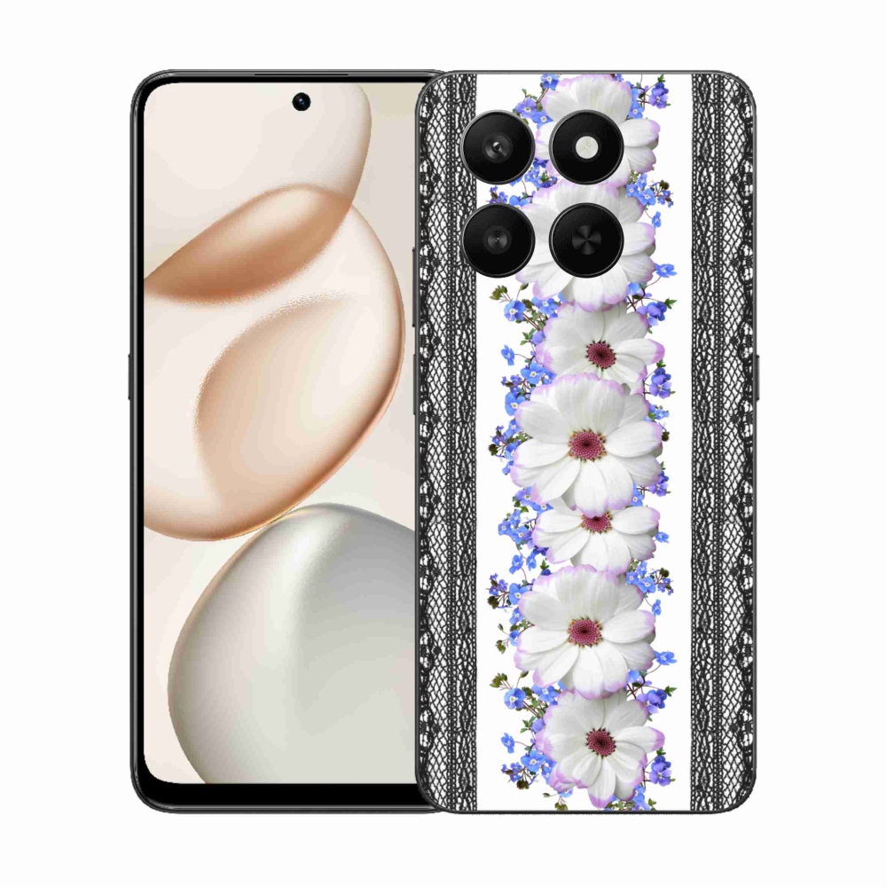 Zselés borítás mmCase a Honor 400 Smart 5G/4G/Honor X7d számára - virágok 8