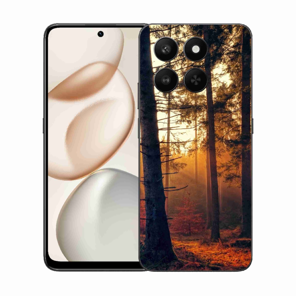 Zselés borítás mmCase a Honor 400 Smart 5G/4G/Honor X7d készülékhez - erdő