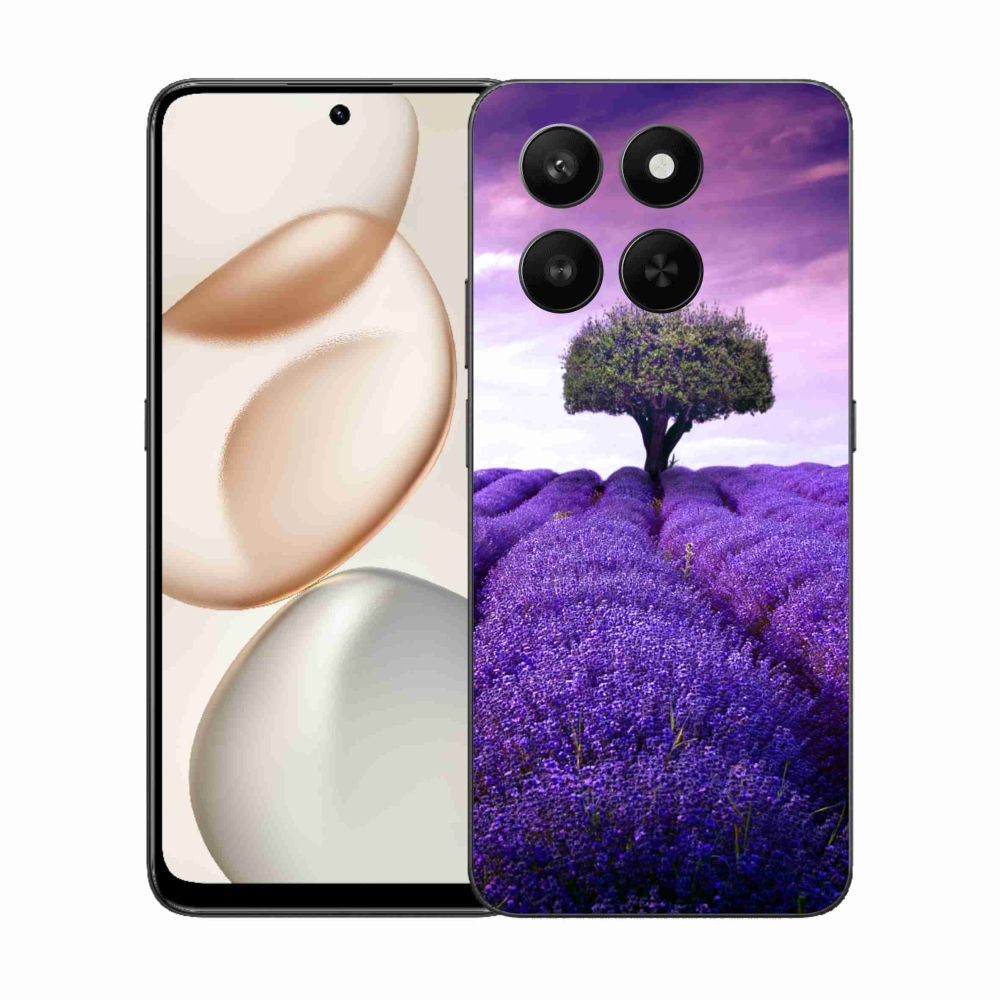 Zselés borítás mmCase a Honor 400 Smart 5G/4G/Honor X7d készülékhez - levendula rét