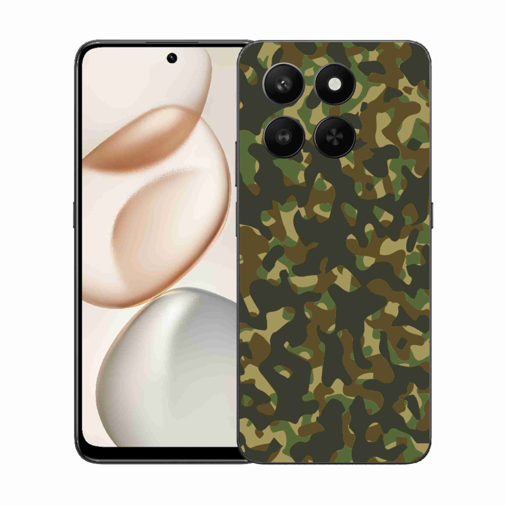 Zselés borítás mmCase a Honor 400 Smart 5G/4G/Honor X7d készülékhez - álcázó mintázat 1