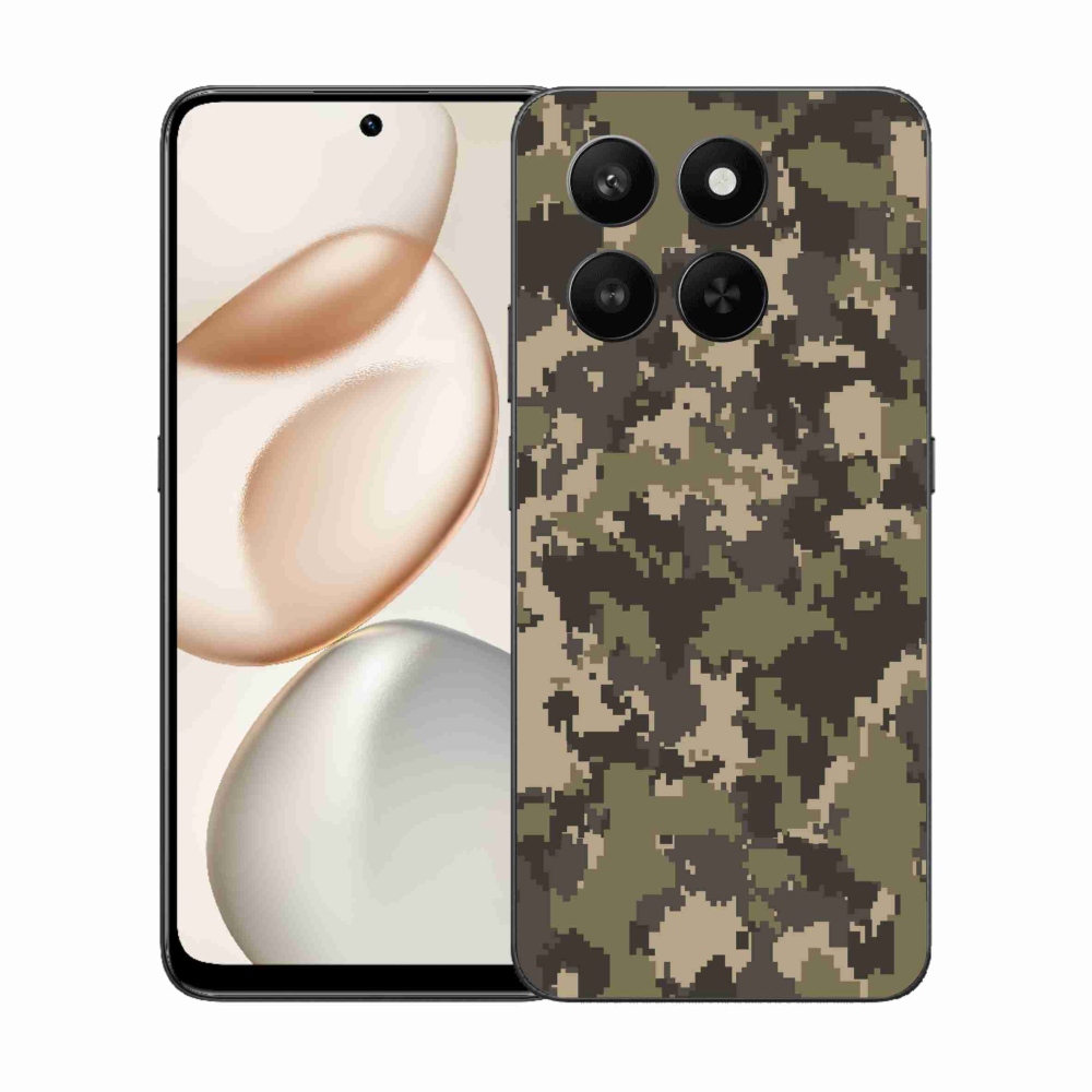 Zselés borítás mmCase a Honor 400 Smart 5G/4G/Honor X7d készülékhez - álcázó minta 12