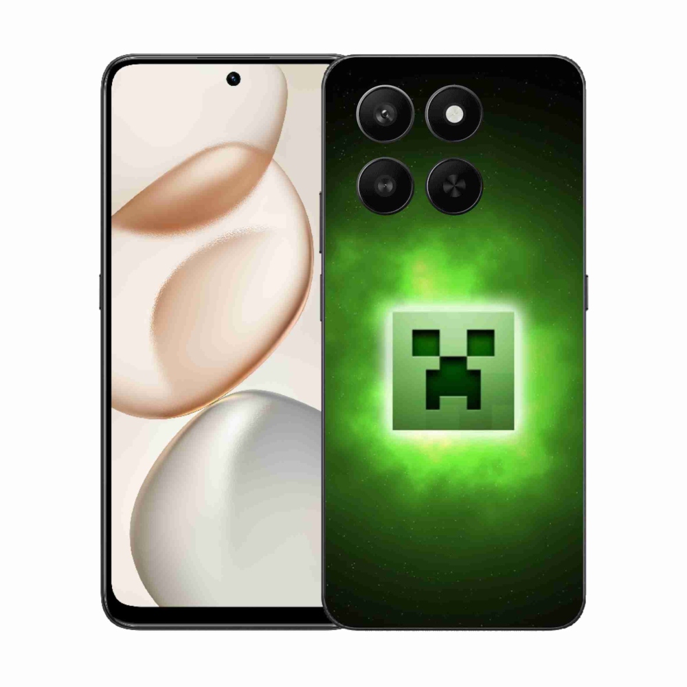 Zselés borítás mmCase a Honor 400 Smart 5G/4G/Honor X7d készülékhez - minecraft