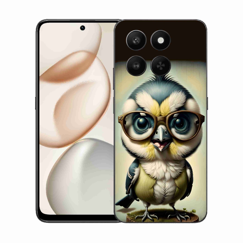 Zselés borítás mmCase a Honor 400 Smart 5G/4G/Honor X7d - cub szemüveggel