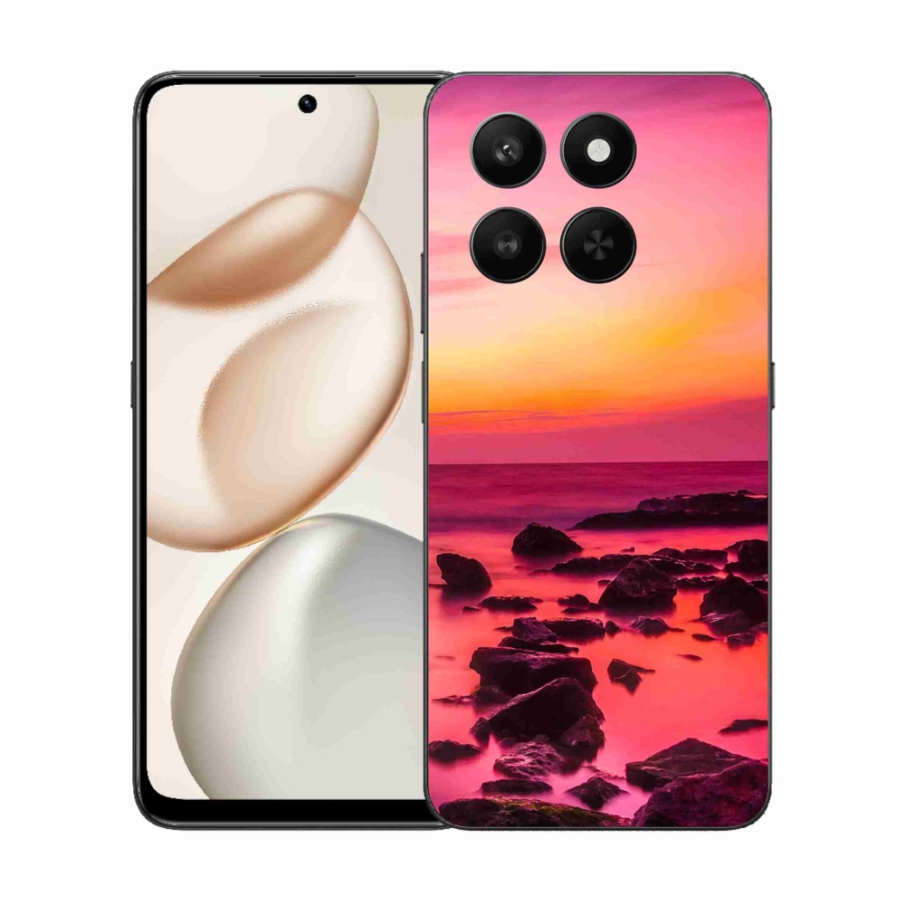 Gél borítás mmCase a Honor 400 Smart 5G/4G/Honor X7d számára - tenger és ragyogás