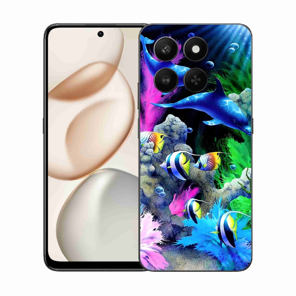 Gél borító mmCase a Honor 400 Smart 5G/4G/Honor X7d készülékhez - Sea World