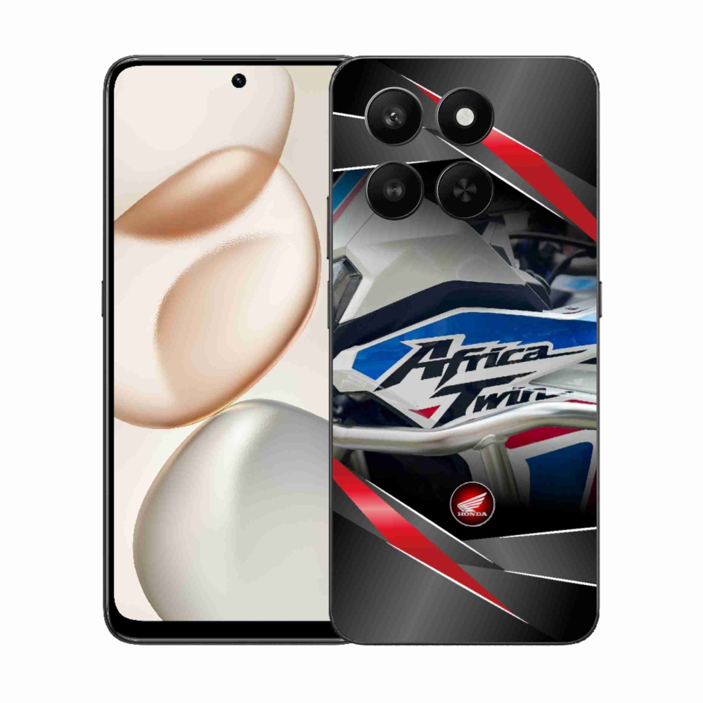 Gél borítás mmCase a Honor 400 Smart 5G/4G/Honor X7d számára - motoros honda