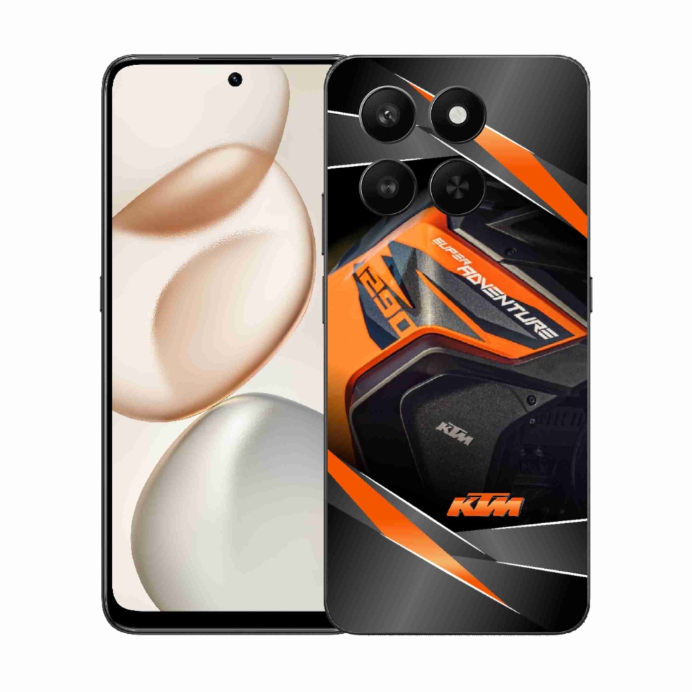 Zselés borítás mmCase a Honor 400 Smart 5G/4G/Honor X7d számára - motoros ktm