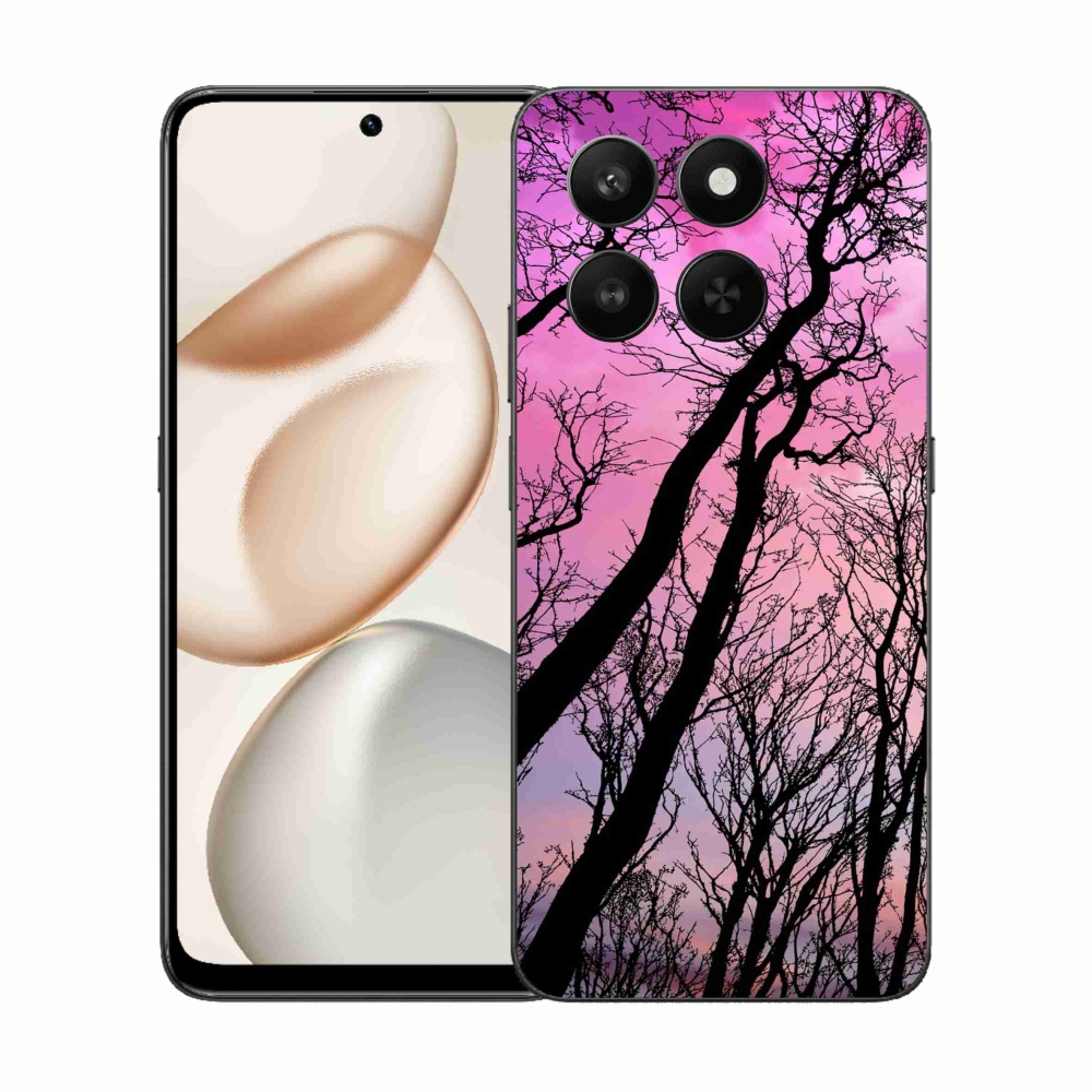 Zselés borítás mmCase a Honor 400 Smart 5G/4G/Honor X7d számára - kidőlt fák