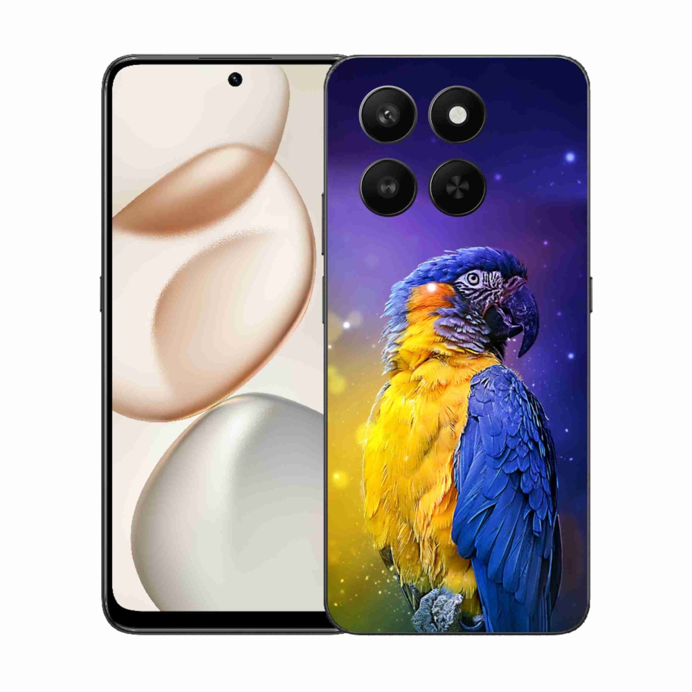 Zselés borítás mmCase a Honor 400 Smart 5G/4G/Honor X7d készülékhez - parrot ara 1