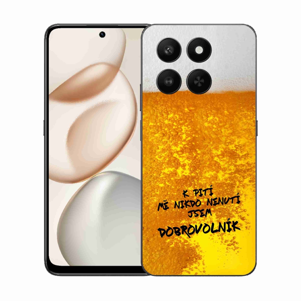 Zselés borítás mmCase a Honor 400 Smart 5G/4G/Honor X7d számára - sör motívum 4