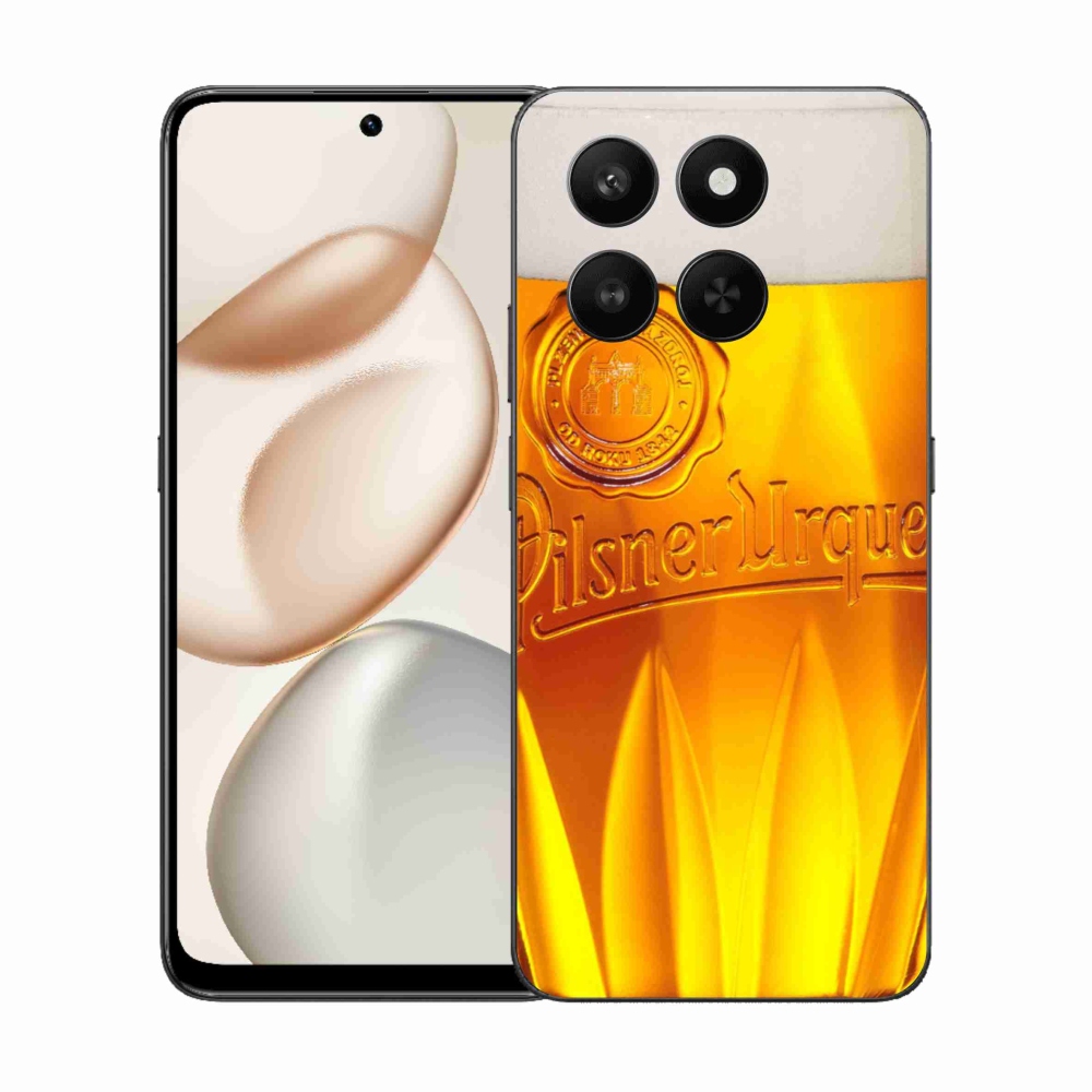 Gél borítás mmCase a Honor 400 Smart 5G/4G/Honor X7d számára - sör