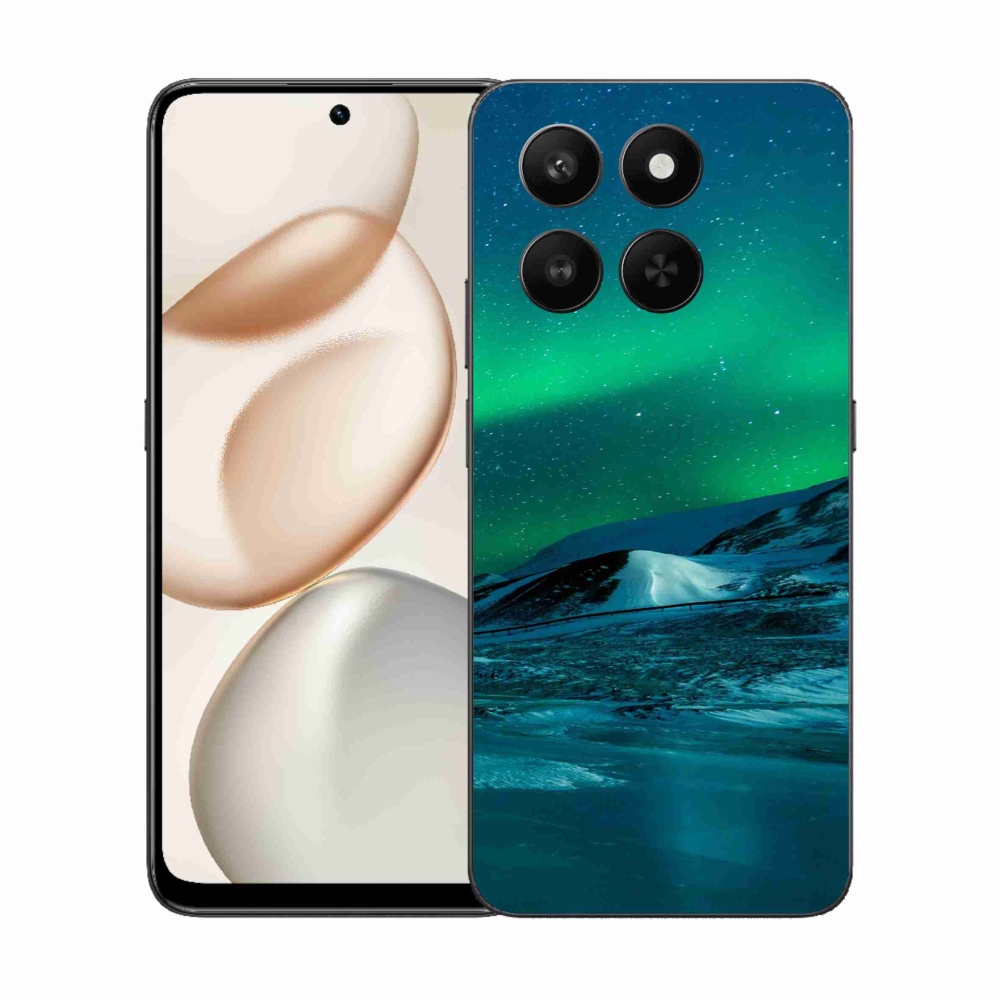 Zselés borítás mmCase a Honor 400 Smart 5G/4G/Honor X7d készülékhez - sarki fény