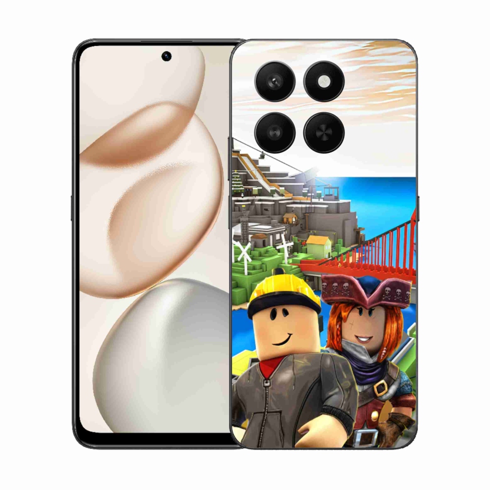 Zselés borítás mmCase a Honor 400 Smart 5G/4G/Honor X7d készülékhez - roblox 1