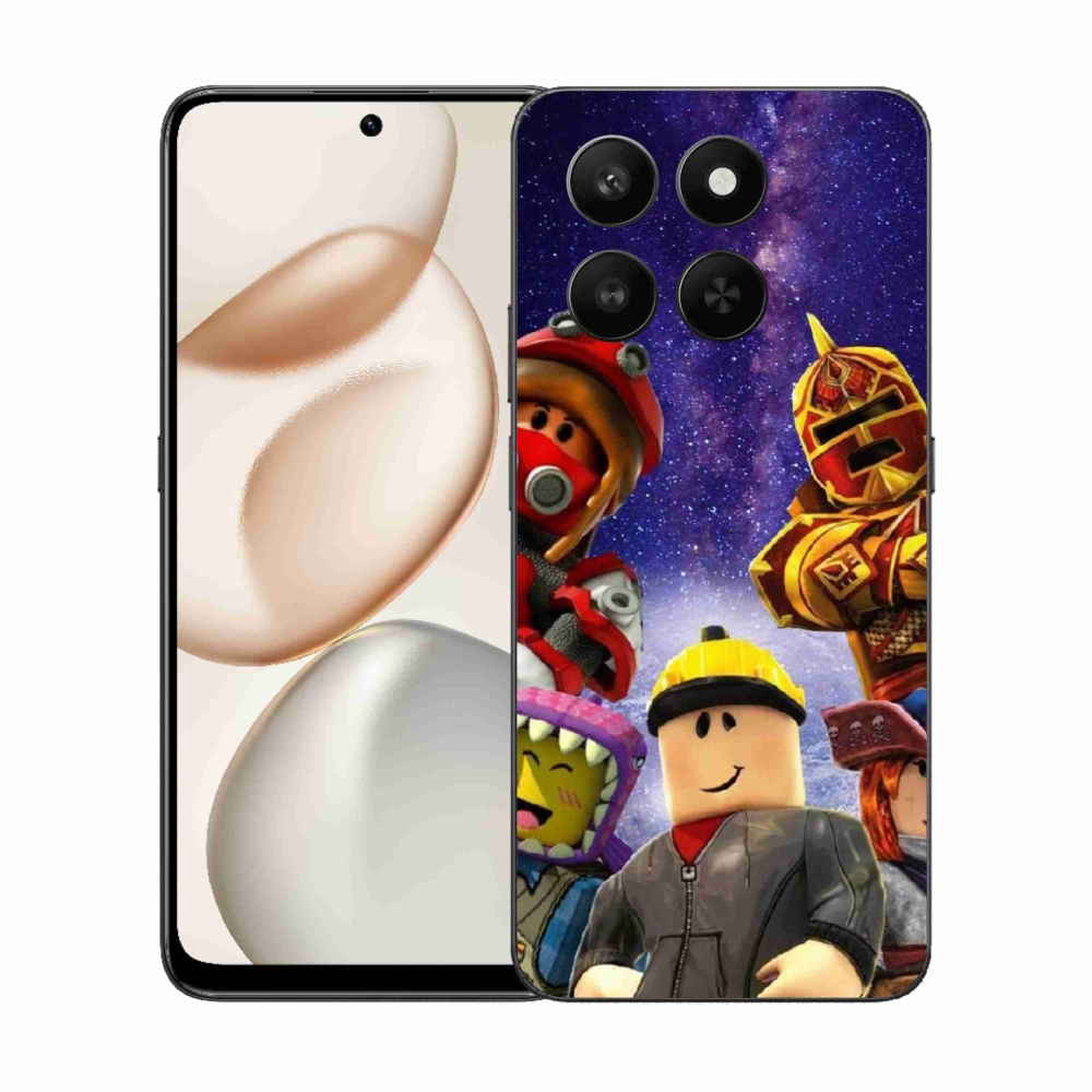 Zselés borítás mmCase a Honor 400 Smart 5G/4G/Honor X7d számára - roblox 3
