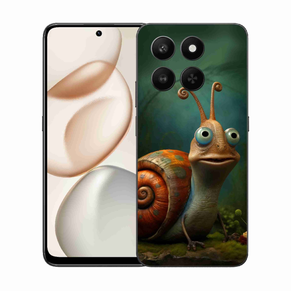 Zselés borítás mmCase a Honor 400 Smart 5G/4G/Honor X7d készülékhez - csiga