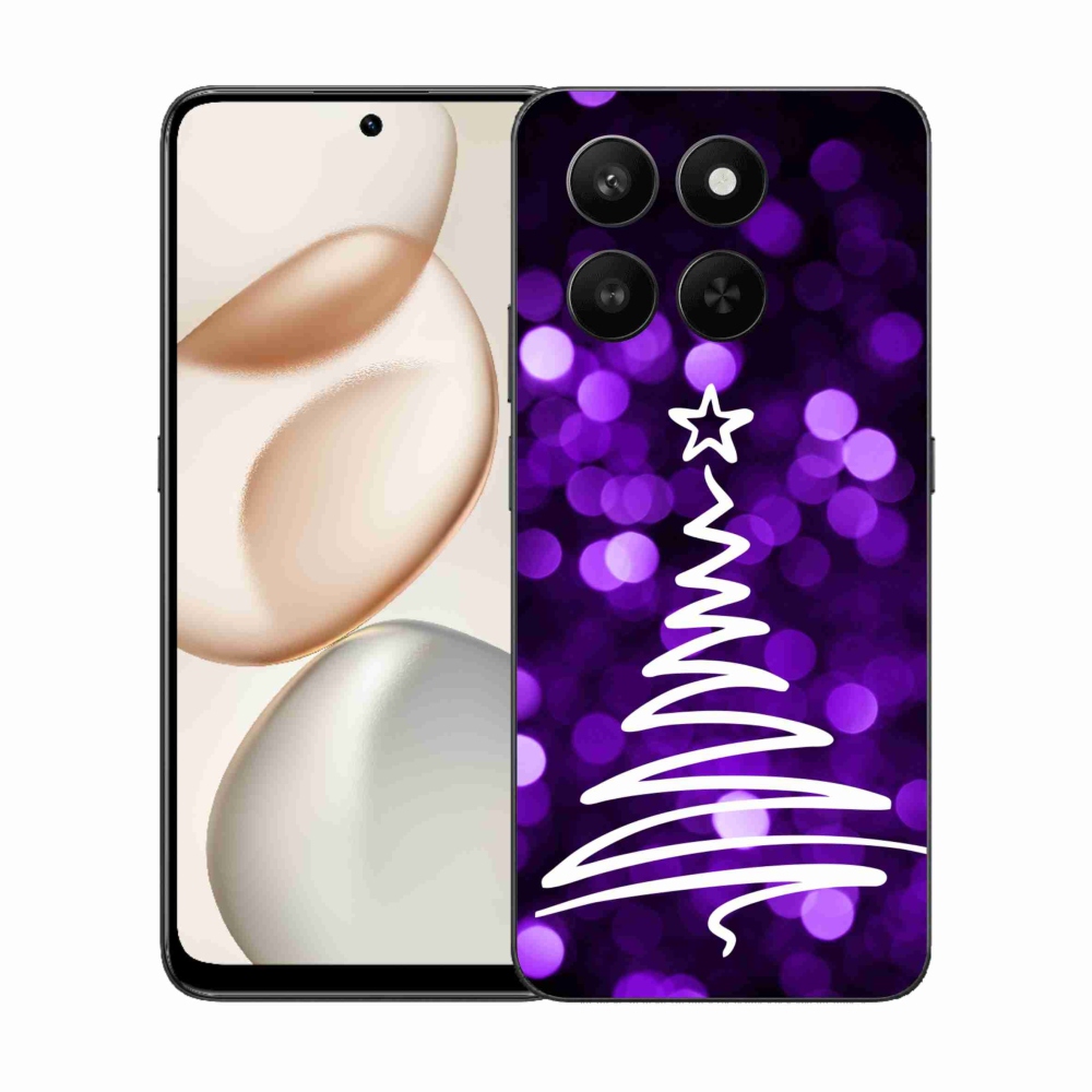 Zselés borítás mmCase a Honor 400 Smart 5G/4G/Honor X7d számára - fa