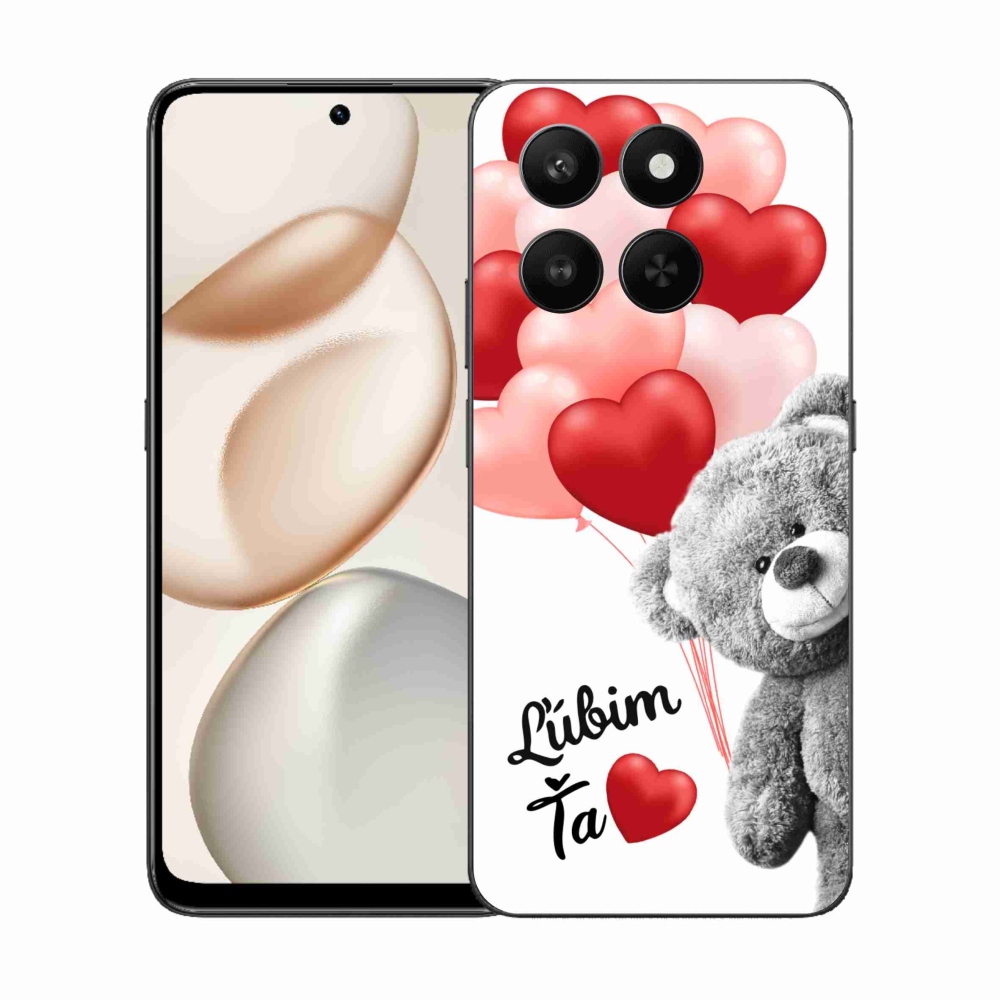 Gél borító mmCase a Honor 400 Smart 5G/4G/Honor X7d számára - I love you en