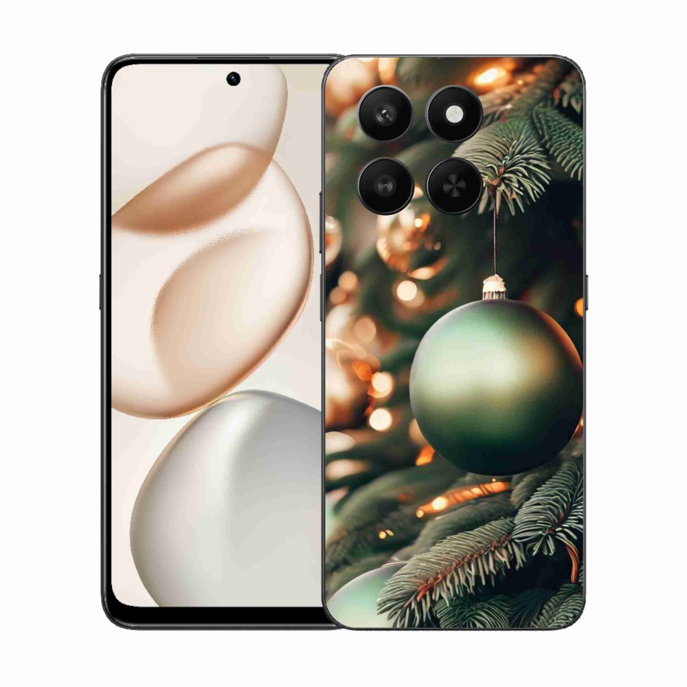 Zselés borítás mmCase a Honor 400 Smart 5G/4G/Honor X7d számára - karácsonyi dekorációk 1