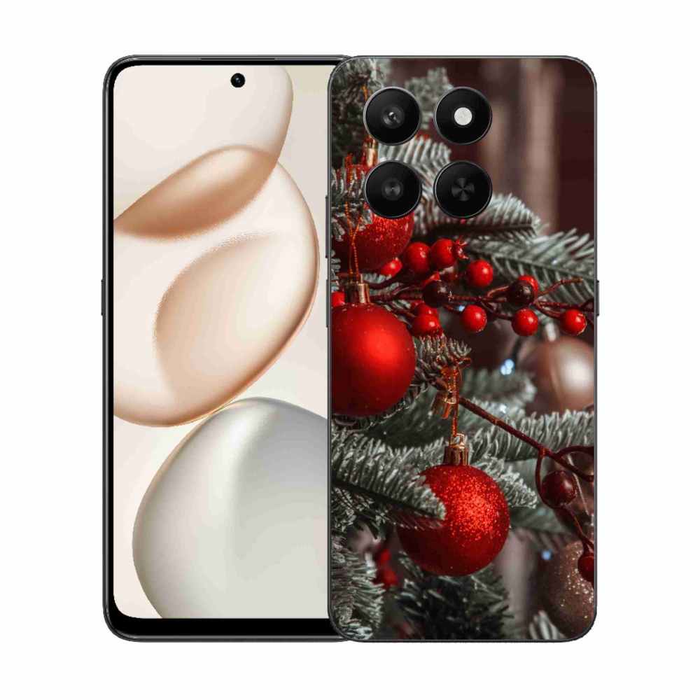Gél borítás mmCase a Honor 400 Smart 5G/4G/Honor X7d számára - karácsonyi dekorációk 2