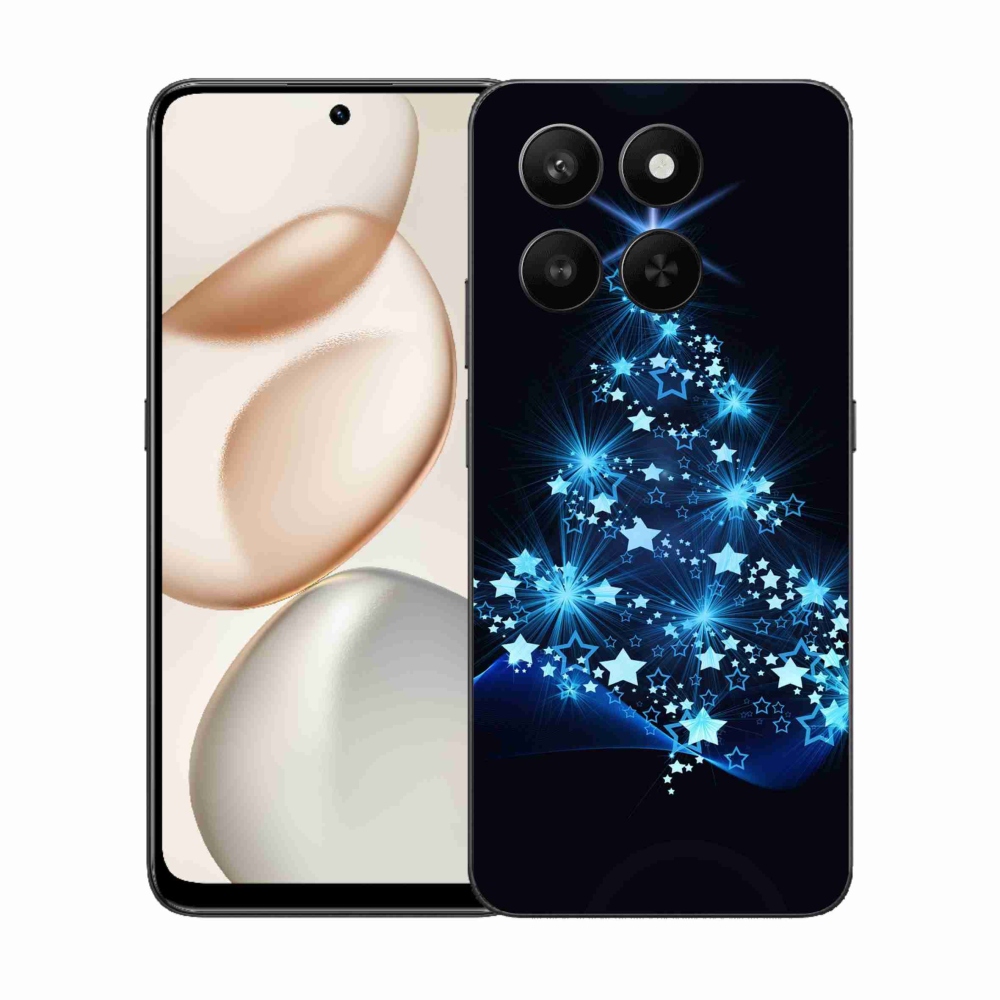 Zselés borítás mmCase a Honor 400 Smart 5G/4G/Honor X7d számára - karácsonyfa