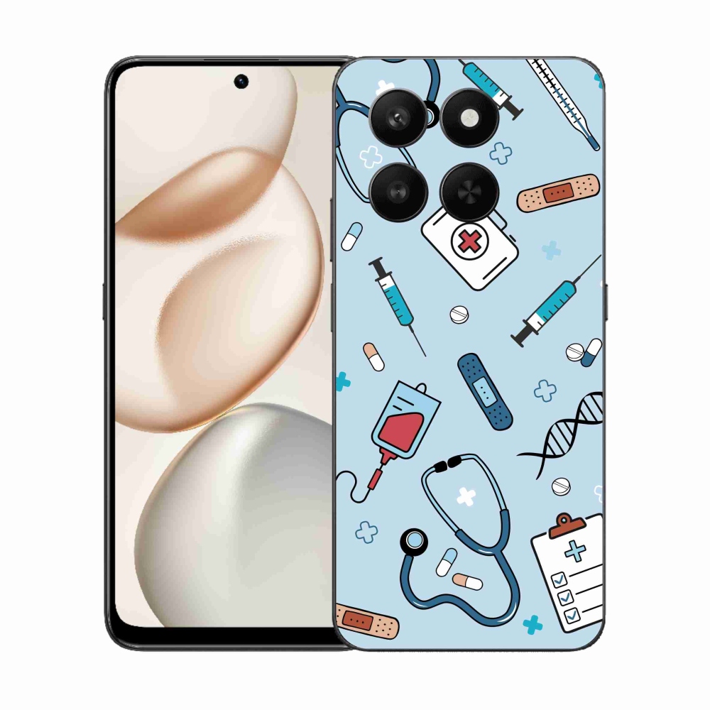 Gél védőburkolat mmCase a Honor 400 Smart 5G/4G/Honor X7d számára - Egészségügy 1