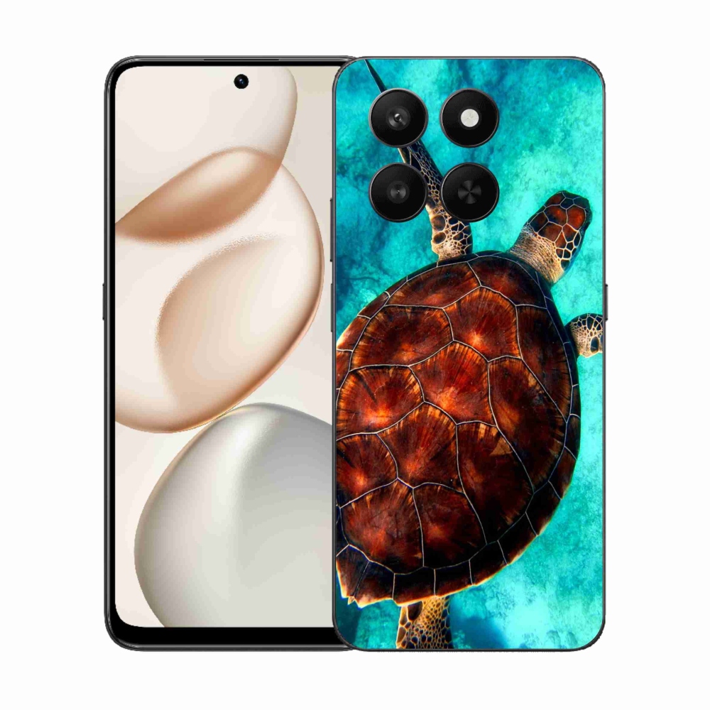 Zselés borítás mmCase a Honor 400 Smart 5G/4G/Honor X7d készülékhez - teknősbéka