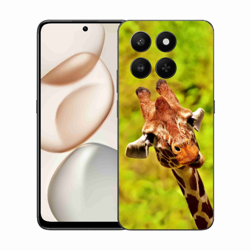 Zselés borító mmCase a Honor 400 Smart 5G/4G/Honor X7d készülékhez - zsiráf