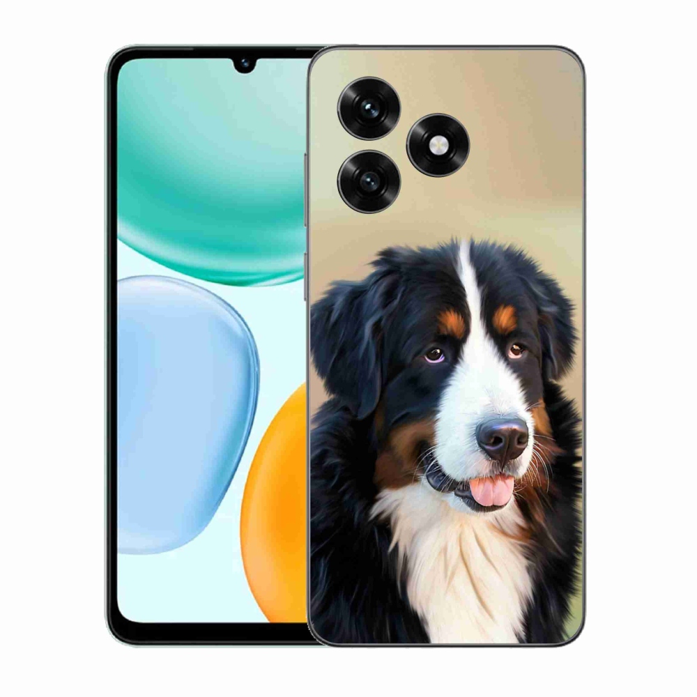 Gél borítás mmCase a Honor X5c Plus készülékhez - Berni hegyi kutya