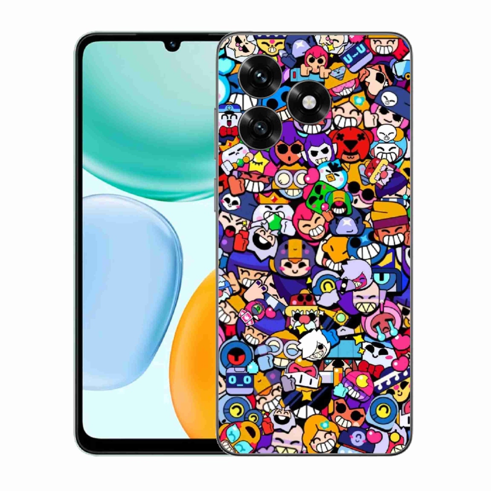 Zselés borítás mmCase a Honor X5c Plus számára - brawl stars 2