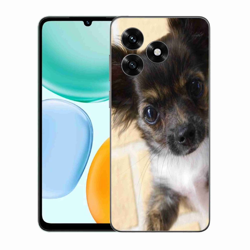 Zselés borítás mmCase a Honor X5c Plus számára - chihuahua 2