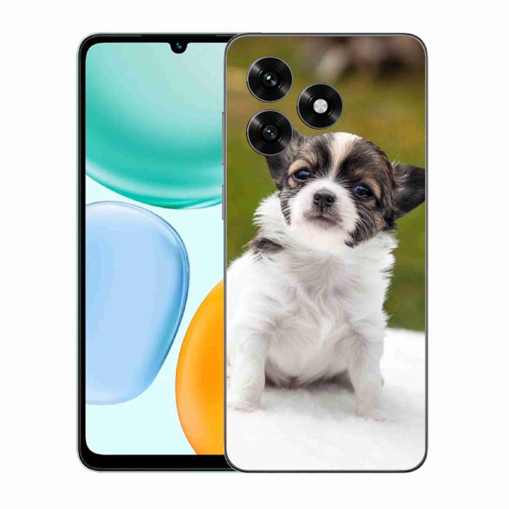 Zselés borítás mmCase a Honor X5c Plus számára - chihuahua 4