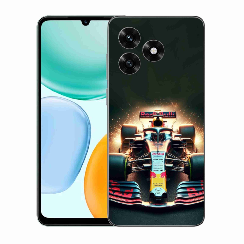 Zselés borítás mmCase a Honor X5c Plus számára - formula 3