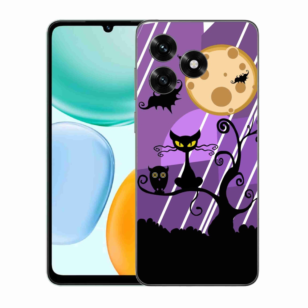 Gél borítás mmCase a Honor X5c Plus számára - halloween