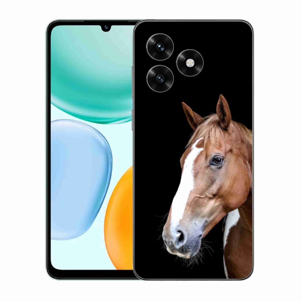 Zselés borítás mmCase a Honor X5c Plus-hoz - barna ló 3