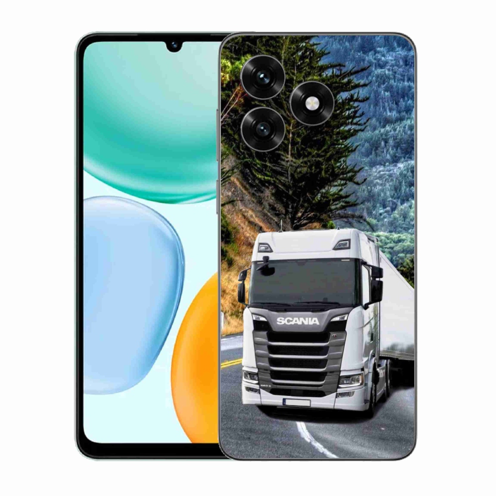 Zselés borítás mmCase a Honor X5c Plus készülékhez - teherautó 1