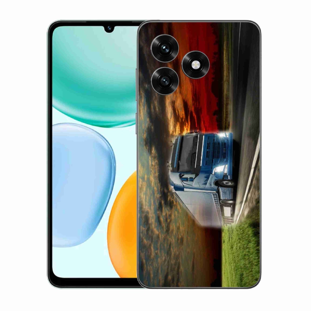 Gél borítás mmCase a Honor X5c Plus számára - teherautó 4