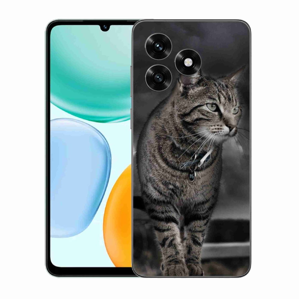 Zselés borítás mmCase a Honor X5c Plus készülékhez - macska