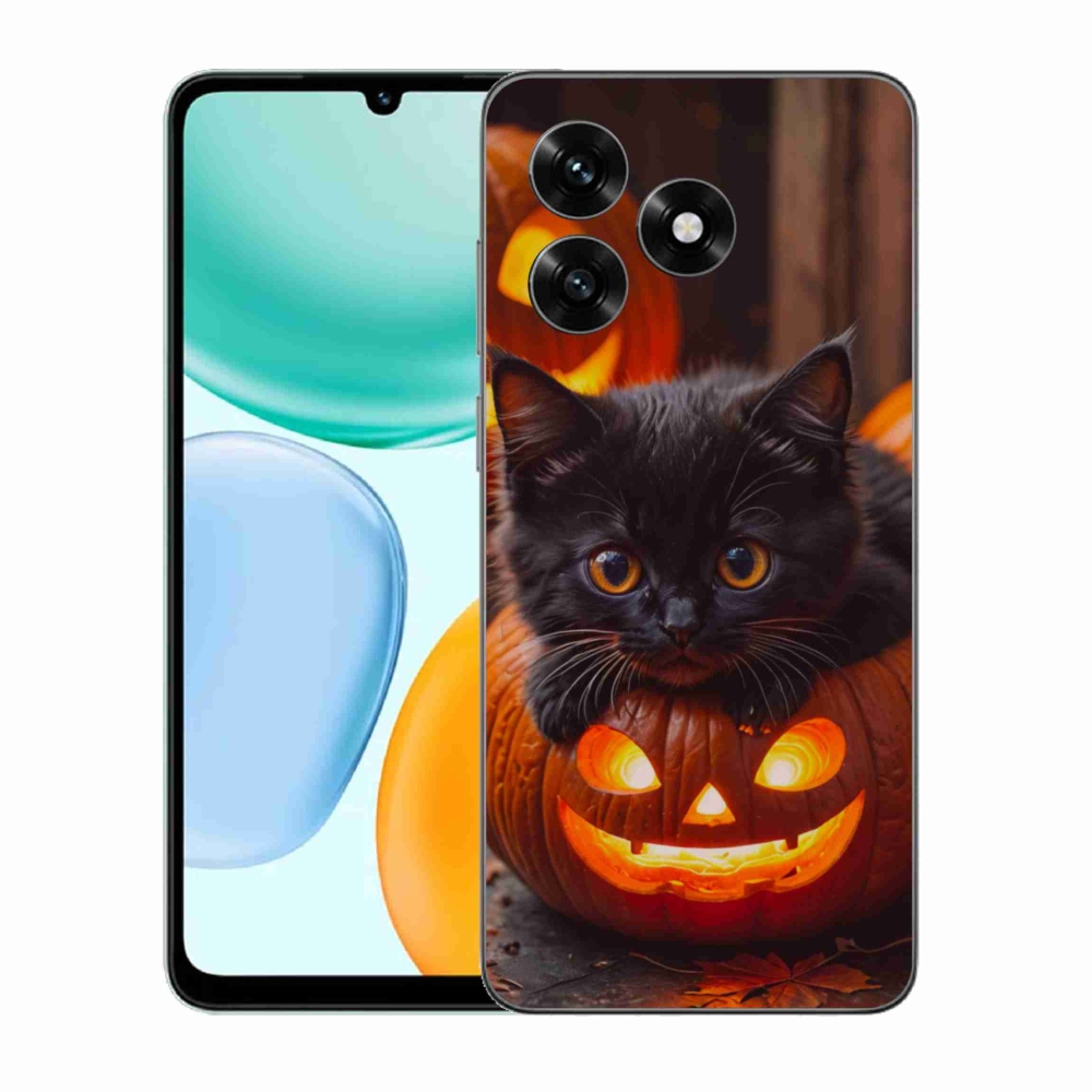 Gél borítás mmCase a Honor X5c Plus készülékhez - cica és tök