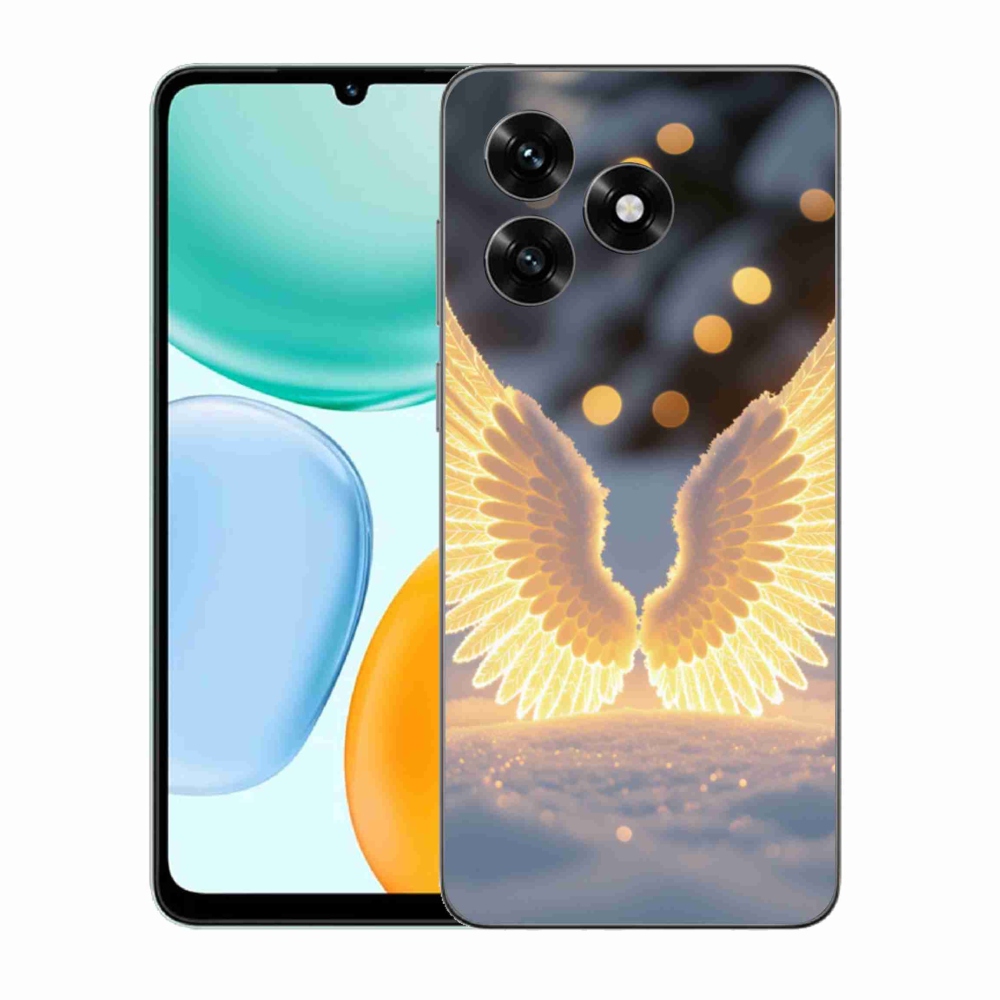 Zselés borítás mmCase a Honor X5c Plus számára - szárnyak